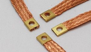 BRM, Stromabnehmer 5 x 0.6mm, mit Montageloch, 4 Stk.