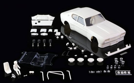 BRM 1/24, Bausatz Karosserie Ford Capri RS 2600, S-401C