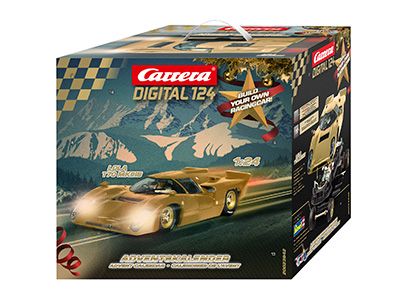 Carrera Digital 124, Bausatz Lola T70 als Adventskalender