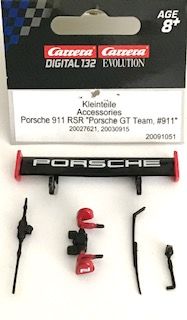 Carrera 1/32, Kleinteile für Porsche 911 RSR, 91051