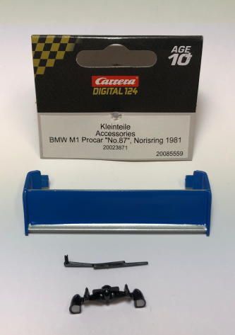 Carrera 1/24, Kleinteile BMW M1 Procar, 85559