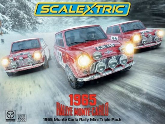 Scalextric 1/32, Triple Car Pack - 1965 Monte Carlo, C4488A