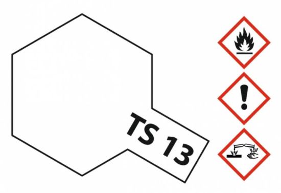 Tamiya, Acryl-Sprayfarbe (100ml), TS-13 Klarlack glänzend