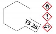 Tamiya, Acryl-Sprayfarbe (100ml), TS-26 Weiß