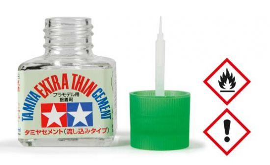 Tamiya, Plastikklebstoff (extra dünn), 40ml