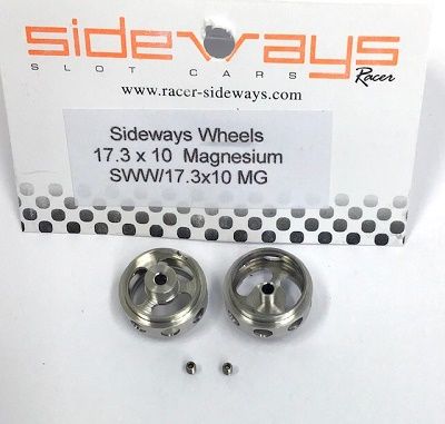 Sideways, Magnesium-Felgen 17.3 x 10mm, 'GT3', 2 Stk.