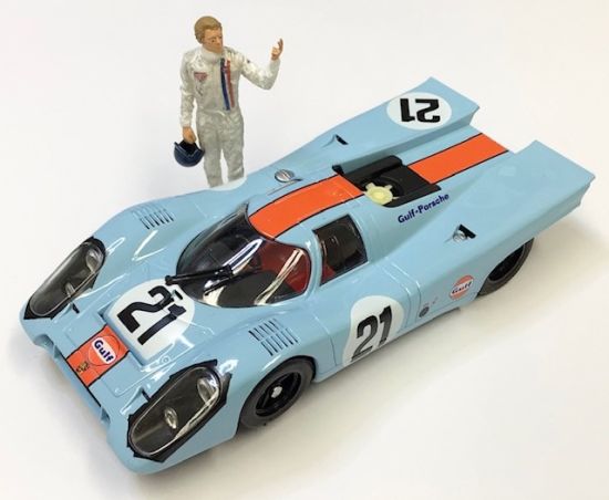 Fly 1/32, Porsche 917K, Nr.21, mit Modellfigur