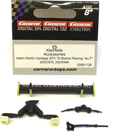 Carrera 1/32, Kleinteile für Aston Martin GTE, 91128