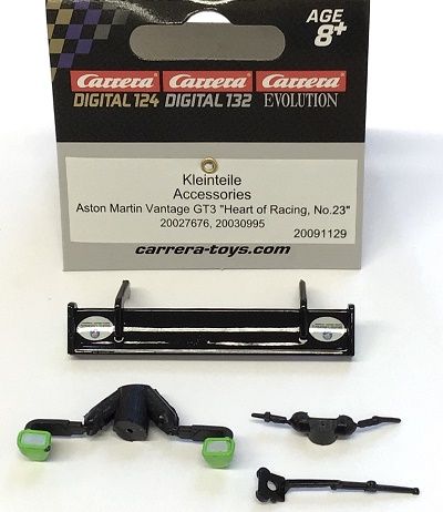 Carrera 1/32, Kleinteile für Aston Martin GTE, 91129