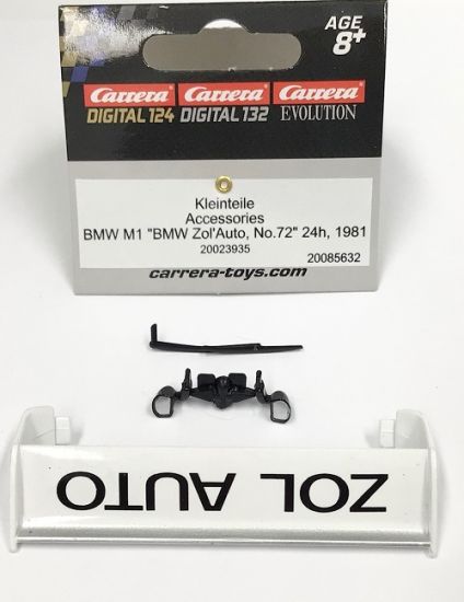 Carrera 1/24, Kleinteile BMW M1 Procar, 85632