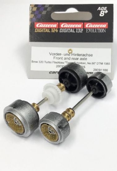 Carrera 1/32, Achs-Set für BMW 320 Turbo, 91186