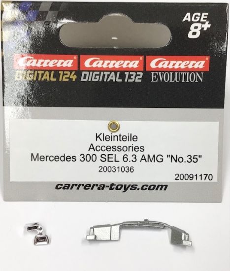 Carrera 1/32, Kleinteile für Mercedes SEL 6.3, 91170