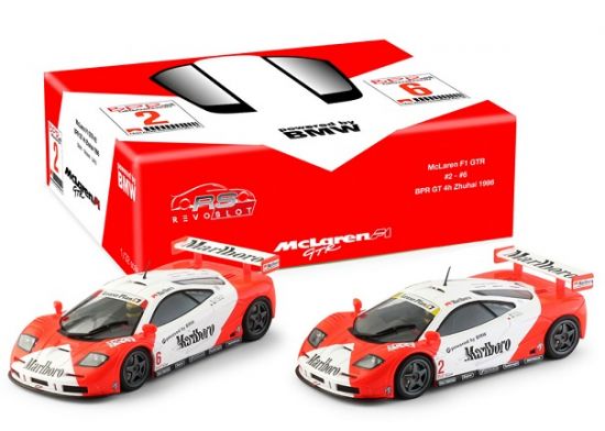 RevoSlot 1/32, McLaren F1 GTR, Nr.2 + 6, RS0230