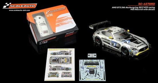 Scaleauto 1/32, Mercedes-AMG GT3, Nr.50, Bausatz,  SC-6278RD