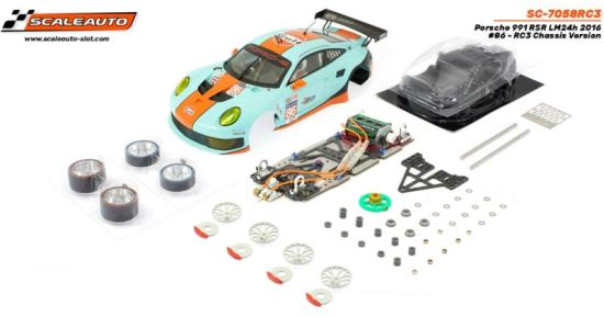 Scaleauto 1/24, Porsche 991, Nr.86, Bausatz RC3, SC-7058RC3