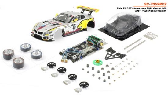 Scaleauto 1/24, BMW Z4 GT3, Nr.40, Bausatz, SC-7059RC2