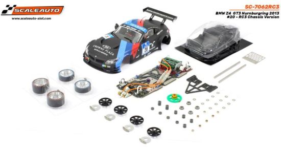 Scaleauto 1/24, BMW Z4 GT3, Nr.20, Bausatz RC3, SC-7062RC3