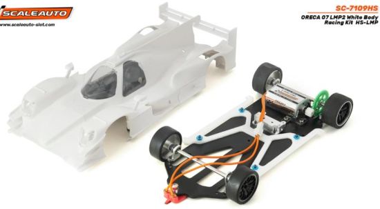 Scaleauto 1/24, Oreca 07 LMP, Bausatz 'White Kit', SC-7109HS