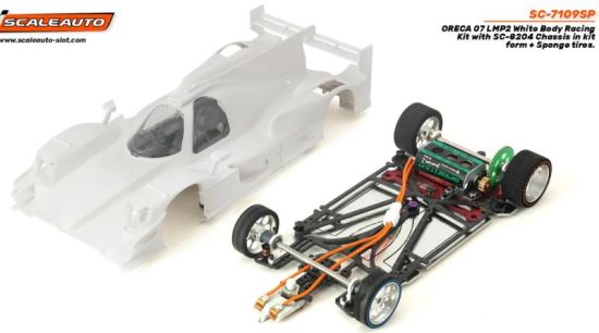 Scaleauto 1/24, Oreca 07 LMP, Bausatz 'White Kit', SC-7109SP