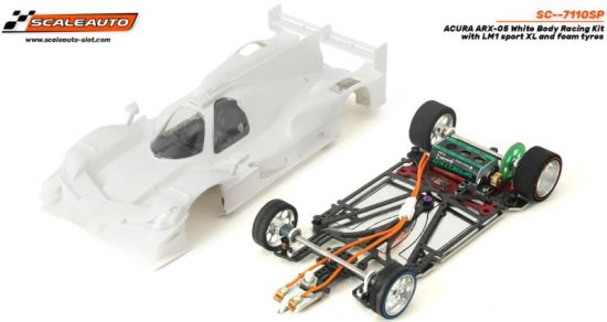 Scaleauto 1/24, Acura ARX-05, Bausatz 'White Kit', SC-7110SP