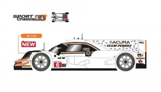 Scaleauto 1/24, Acura ARX-05, Nr.6, Daytona 2018, SC-7118SP