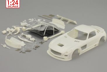 Scaleauto 1/24, Karosserie-Bausatz SLS GT3, SC-7505