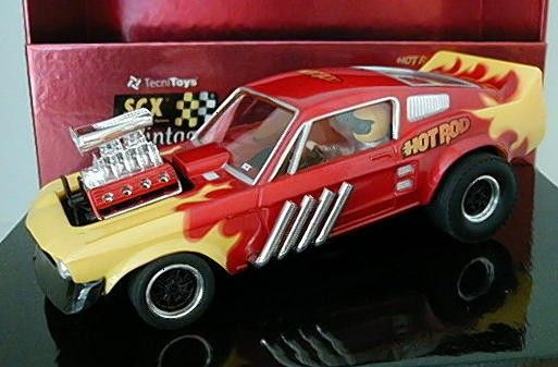 SCX 1/32, Ford Mustang, 'Vintage Hot Rod'