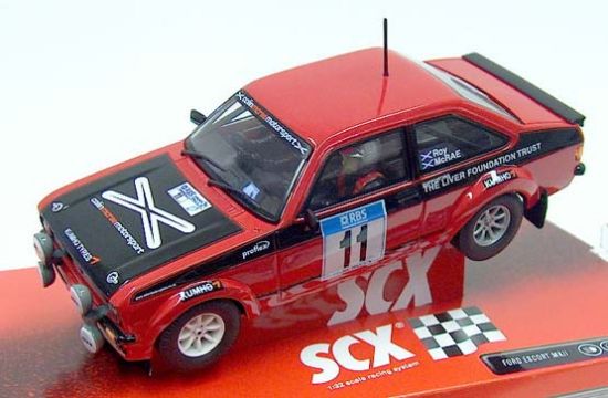 SCX 1/32, Ford Escort MKII, Nr.11, Manx Rallye 2007