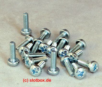 Slotdevil, M2.5 x 8mm, Zylinderschraube, 30 Stk.