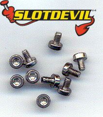 Slotdevil, M2 x 4mm, Zylinderkopfschraube (T6), 10 Stk.