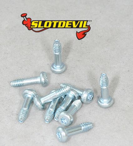 Slotdevil, Karosserieschraube M2,2 x 8 mm, 10 Stk.