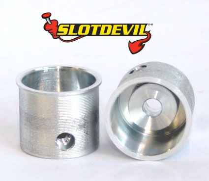 Slotdevil, Alu-Tpfchenfelge, 2 Stk., 13 x 11 mm