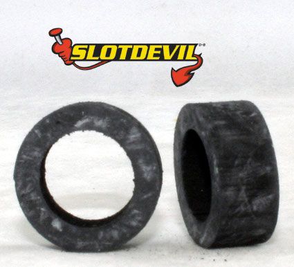 Slotdevil, Ø15mm(innen), Ø23x10mm, 2 Stk., V-Reifen hart