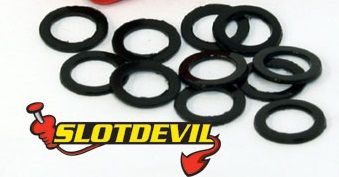 Slotdevil, Distanzen 0.5mm, fr Leitkiel 4.8mm, 10 Stk.