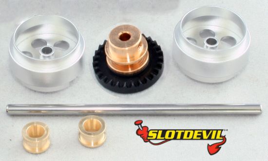 Slotdevil 1/32, Tuningkit A19, fr Inliner-Antrieb