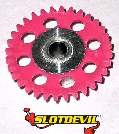 Slotdevil, Spurzahnrad Ø16.9mm, 32z, pink