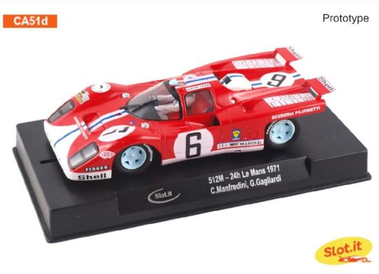 Slot.it 1/32, 512M, Nr.6, Le Mans 1971, CA51D