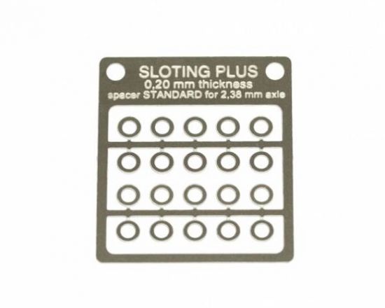 Sloting Plus, Distanzen 0.20m  fr 2.38mm, 20 Stk.