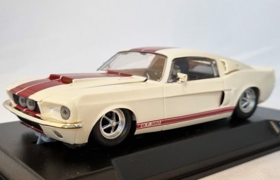 Thunderslot 1/32, Shelby G.T.350, 1967, White Wimbledon