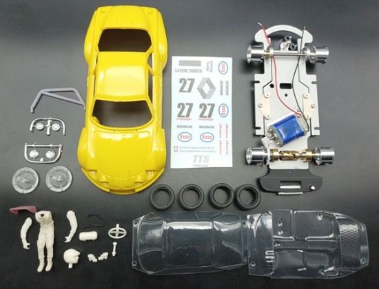 TTS 1/24, Alpine A110, Bausatz 'Yellow Kit'