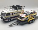 Avant Slot 1/32, VW LT45 plus Audi S1, Nr.2, auf Anhänger