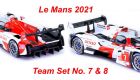 Avant Slot 1/32, Toyota GR10, Team Set Nr.7+8, AVLMH0102B