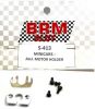 BRM 1/24, Alu-Motorhalter mit Schrauben