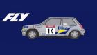 Fly 1/32, Renault 5 Turbo, Nr.14, Tour de Corse 1990, A2061