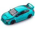 Policar 1/32, Subaru WRX STI, cyan, mit Licht